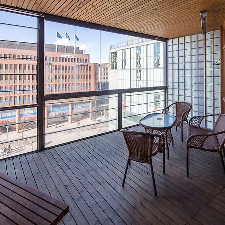 Appartement City Center Park View Studio With Sauna And Balcony à Helsinki Extérieur photo
